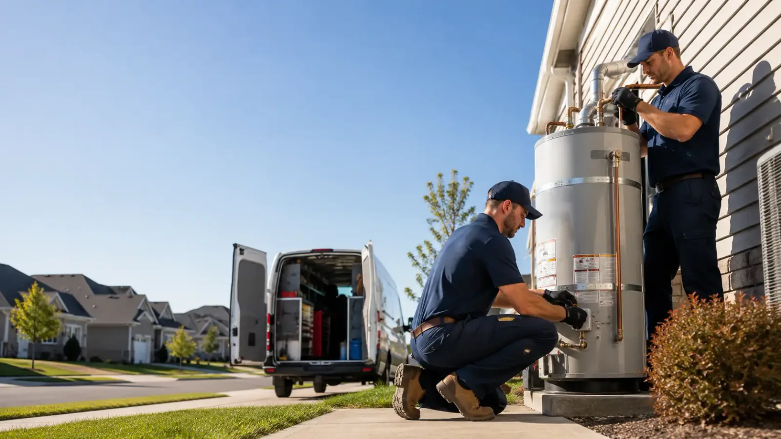 Water Heater Installation in Freeman Spur, IL